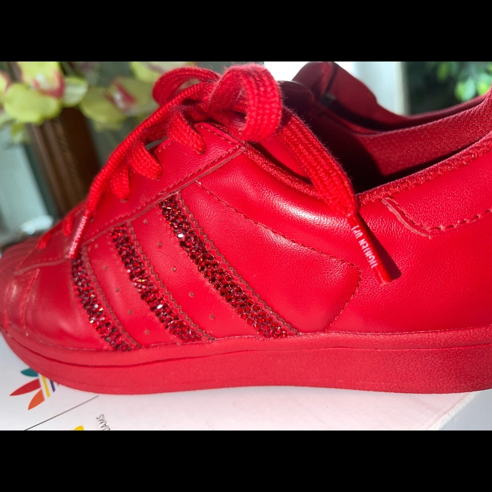 Adidas customized Swarovski Sneakers